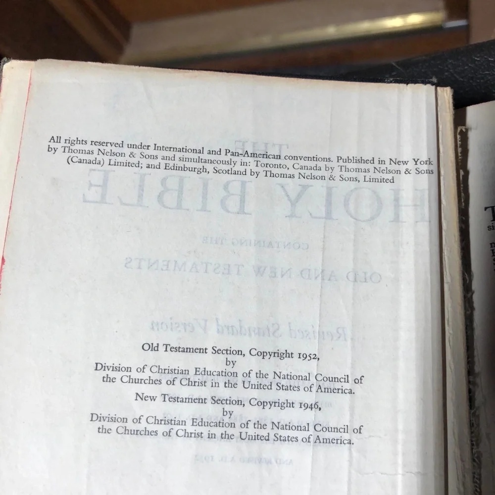 Black Holy Bible (Revised Standard Version)